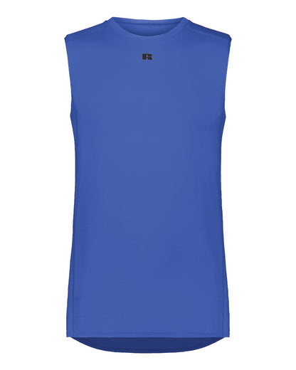 Russell Athletic Unisex CoolCore® Compression Tank Top R22CPM #color_Royal