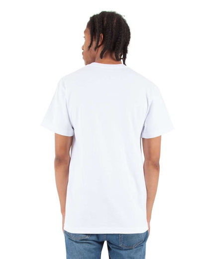 Shaka Wear Unisex V-Neck T-Shirt SHVEE #colormdl_White