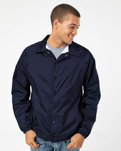 Burnside Mentor Coach's Jacket 9718 #colormdl_Navy