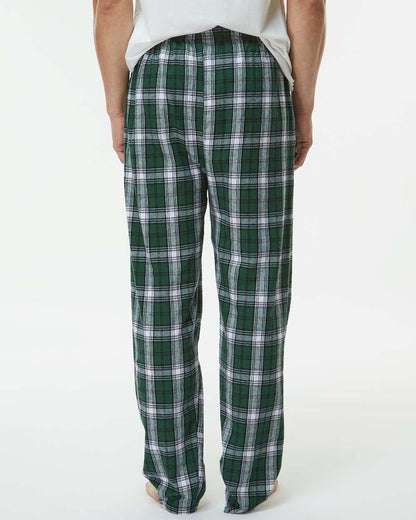 Boxercraft Harley Flannel Pants BM6624 #colormdl_Green/ White