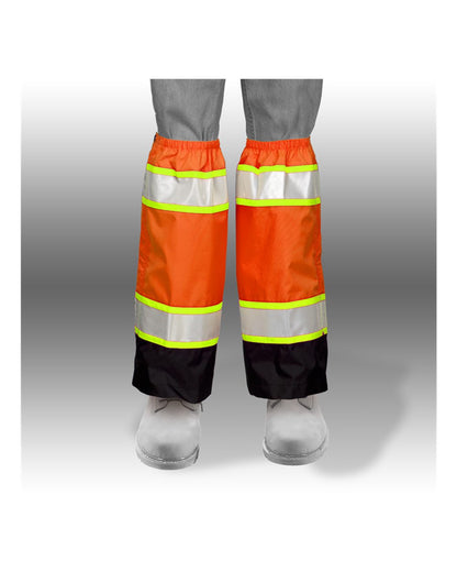 Kishigo Men's Premium Black Series® Waterproof Gaiters 3934-3935 #color_Orange