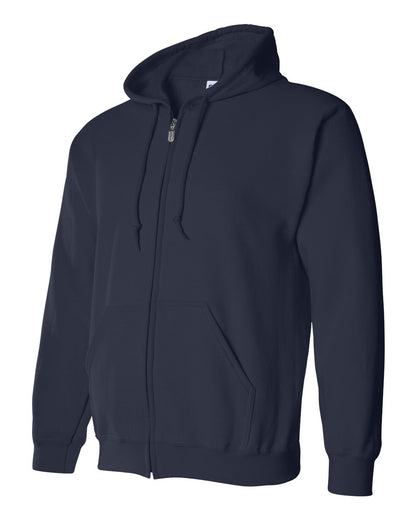 Gildan Unisex Heavy Blend™ Full-Zip Hooded Sweatshirt 18600 #color_Navy