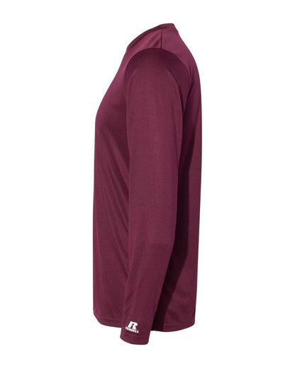 Russell Athletic Unisex Core Performance Long Sleeve T-Shirt 631X2M #color_Maroon