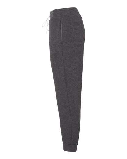 BELLA + CANVAS Sponge Fleece Jogger Sweatpants 3727 #color_Dark Grey Heather