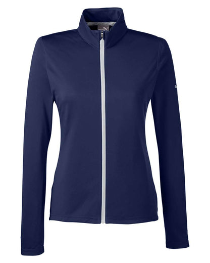 Puma Golf Women's Icon Full-Zip 596803 #color_Peacoat