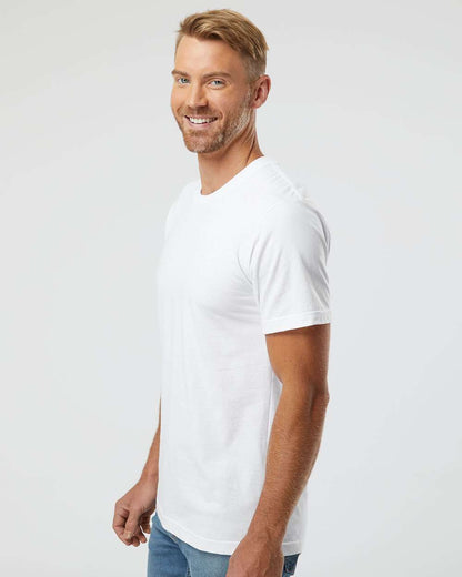 American Apparel Unisex Fine Jersey Tee 2001 #colormdl_White