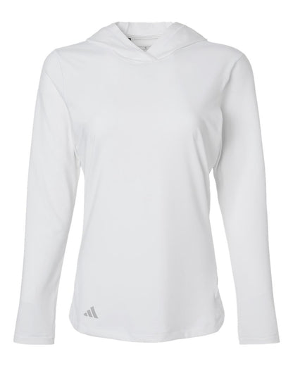 Adidas Women's Performance Hooded Pullover A1003 #color_White