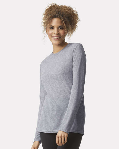 Gildan Unisex Performance® Long Sleeve T-Shirt 42400 #colormdl_Sport Grey