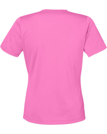 Team 365 Women's Zone Performance Mesh T-Shirt TT15W #color_Sport Charity Pink