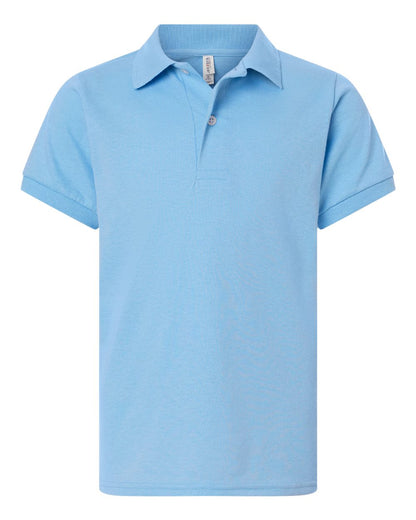 JERZEES Youth Dri-Power® Polo 437K #color_Light Blue