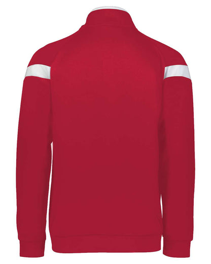 Holloway Youth Limitless Full-Zip Jacket 229679 #color_Scarlet/ White/ Scarlet