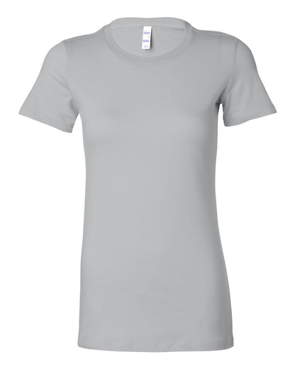 BELLA + CANVAS Women's Slim Fit Tee 6004 #color_Silver