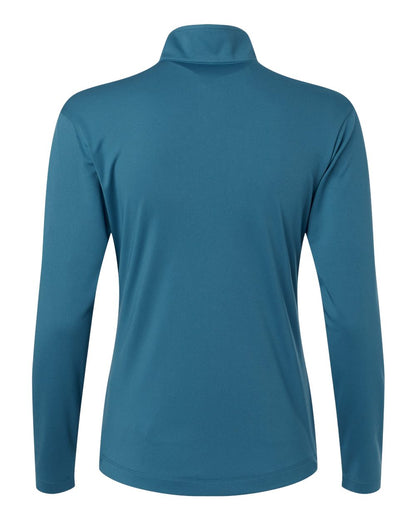AllPro Women's Pro-Lock Performance Quarter-Zip Pullover 41870L #color_Pacific Blue