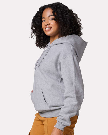 JERZEES Unisex Rugged Hooded Sweatshirt H12MR #colormdl_Athletic Heather