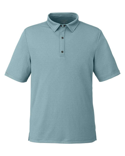 North End Men's Replay Recycled Pique Polo NE102 #color_Opal Blue