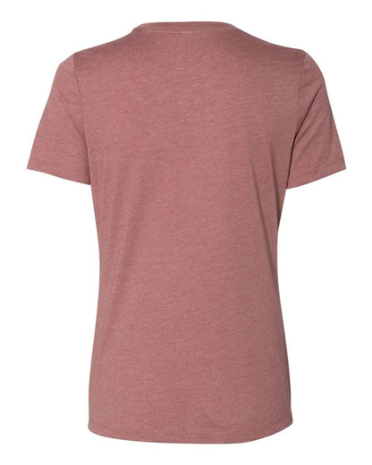 BELLA + CANVAS Women’s Relaxed Fit Heather CVC Tee 6400CVC #color_Heather Mauve