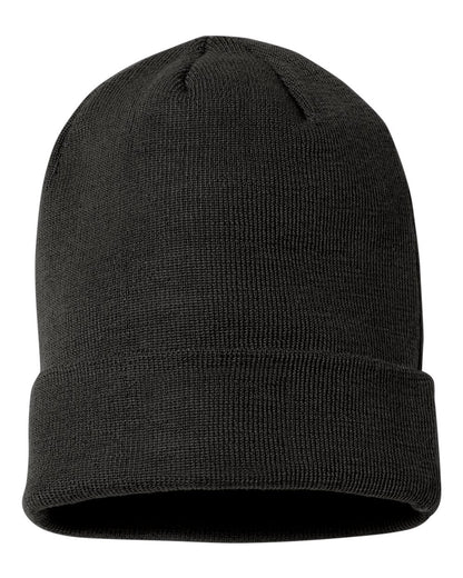 DRI DUCK Commander Merino Cuffed Beanie 3563 #color_Black