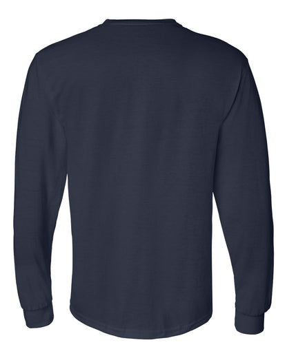 Gildan Unisex DryBlend® 50/50 Long Sleeve T-Shirt 8400 #color_Navy