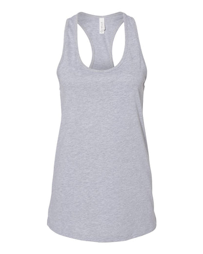 BELLA + CANVAS Women's Jersey Racerback Tank 6008 #color_Athletic Heather