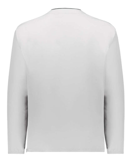 Holloway Men's Clubhouse Quarter-Zip Pullover 229595 #color_White/ Graphite