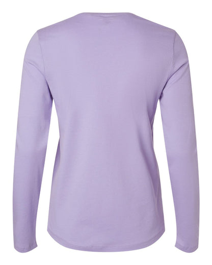 BELLA + CANVAS Women’s Jersey Long Sleeve Tee 6500 #color_Dark Lavender