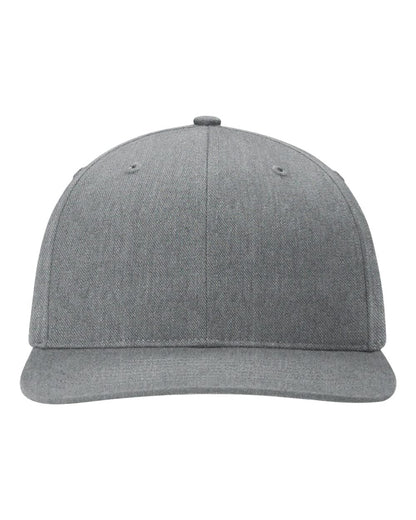 Richardson Twill Back Trucker Cap 312 #color_Heather Grey