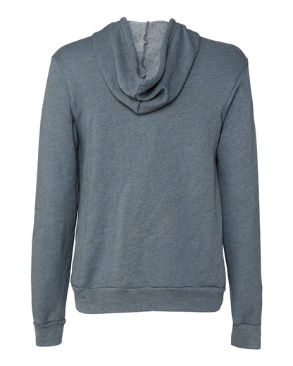 BELLA + CANVAS Sponge Fleece Full-Zip Hoodie 3739 #color_Heather Slate