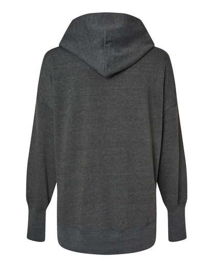 MV Sport Women's French Terry Hooded Sweatshirt W23720 #color_Charcoal