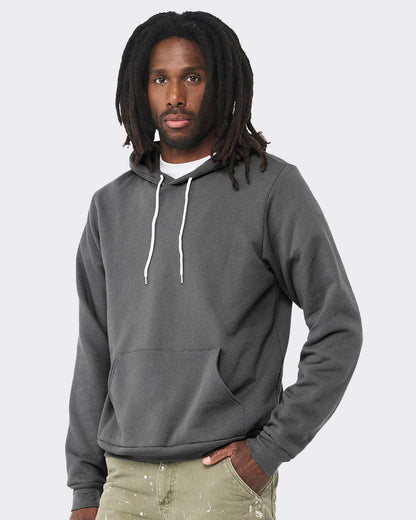 BELLA + CANVAS Sponge Fleece Hoodie 3719 #colormdl_Asphalt