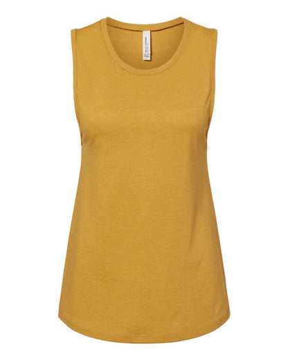 BELLA + CANVAS Women's Jersey Muscle Tank 6003 #color_Heather Mustard