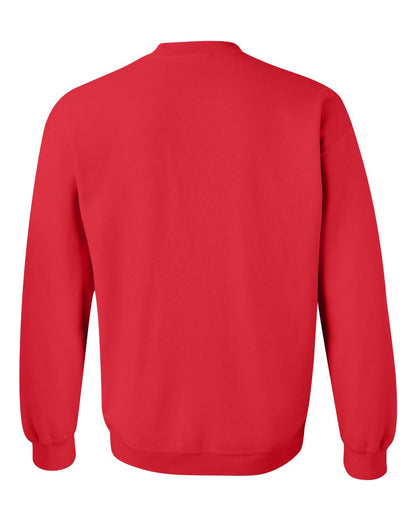 Gildan Heavy Blend™ Crewneck Sweatshirt 18000 #color_Red