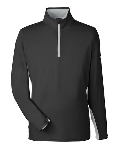 Puma Golf Men's Gamer Golf Quarter-Zip Pullover 599127 #color_Puma Black
