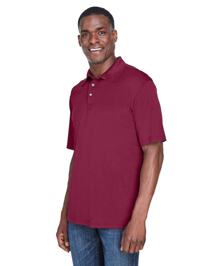 UltraClub Men's Cool & Dry Sport Performance Interlock Polo 8425 #colormdl_Maroon