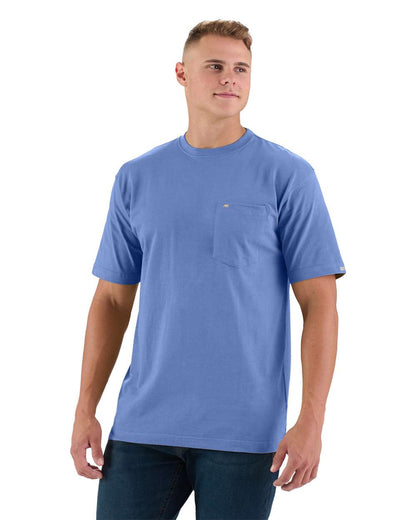 Berne Apparel Men's Tall Heavyweight Pocket T-Shirt BSM16T #colormdl_Royal Blue
