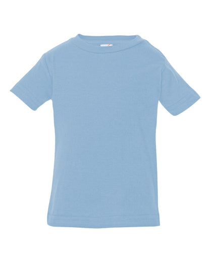 Rabbit Skins Infant Fine Jersey Tee 3322 #color_Light Blue