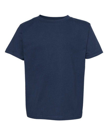 Rabbit Skins Toddler Fine Jersey Tee 3321 #color_Denim