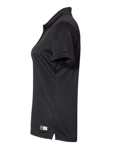 Russell Athletic Women's Essential Polo 7EPTUX #color_Black