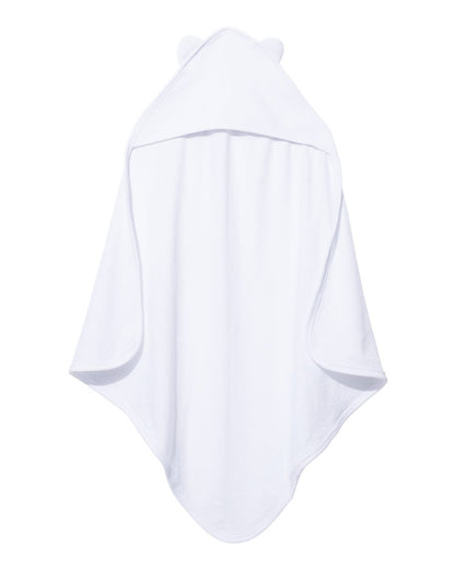 Rabbit Skins Terry Cloth Hooded Towel with Ears 1013 #color_White