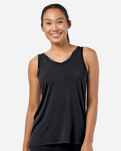 Boxercraft Women's Bamboo V-Neck Tank Top BW2504 #colormdl_Black