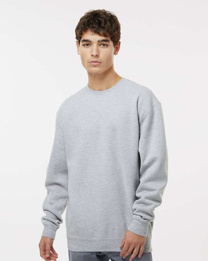 Independent Trading Co. Heavyweight Crewneck Sweatshirt IND3000 #colormdl_Grey Heather