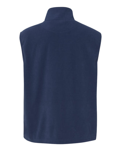 Sierra Pacific Men's Microfleece Full-Zip Vest 3310 #color_Nantucket Navy