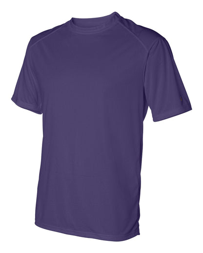 Badger B-Core Sport Shoulders T-Shirt 4120 #color_Purple 