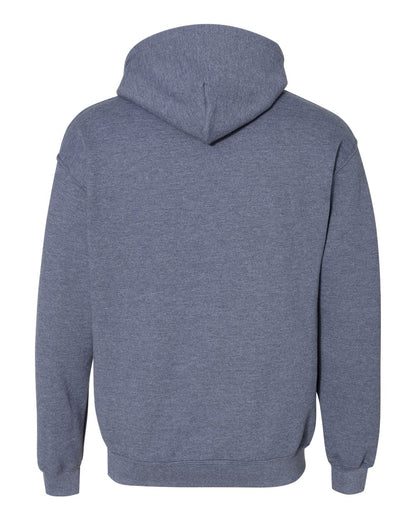 Gildan Unisex Heavy Blend™ Hooded Sweatshirt 18500 #color_Heather Dark Navy