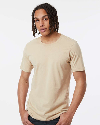 Tultex Combed Cotton T-Shirt 602 #colormdl_Tan