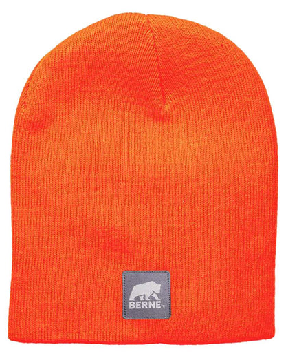 Berne Apparel Heritage Knit Beanie H149 #color_Orange