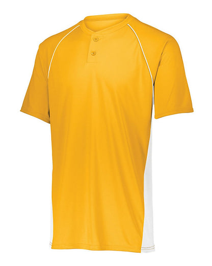 Augusta Sportswear Limit Jersey 1560 #color_Gold/ White