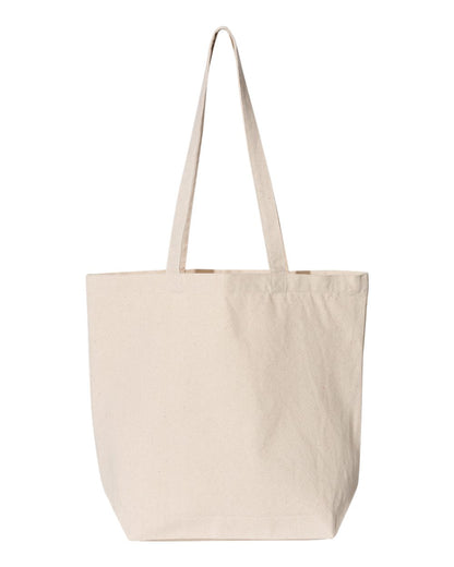 Liberty Bags Large Canvas Tote 8866 #color_Natural