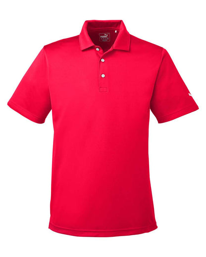 Puma Golf Men's Icon Golf Polo 596799 #color_High Risk Red