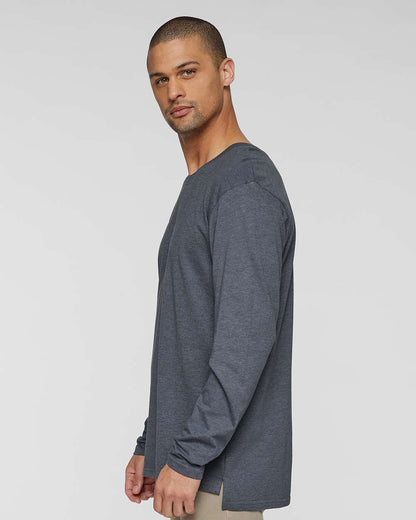 LAT Men's Fine Jersey Long Sleeve Tee 6918 #colormdl_Vintage Denim