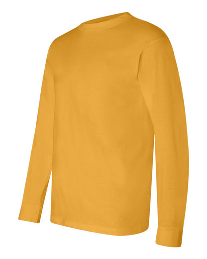 Bayside USA-Made Long Sleeve T-Shirt 6100 #color_Gold